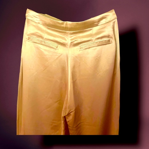 Malene Birger 2023 UNISEX NWOT silken acetate wide leg slacks. 100% authentic - Picture 4 of 7